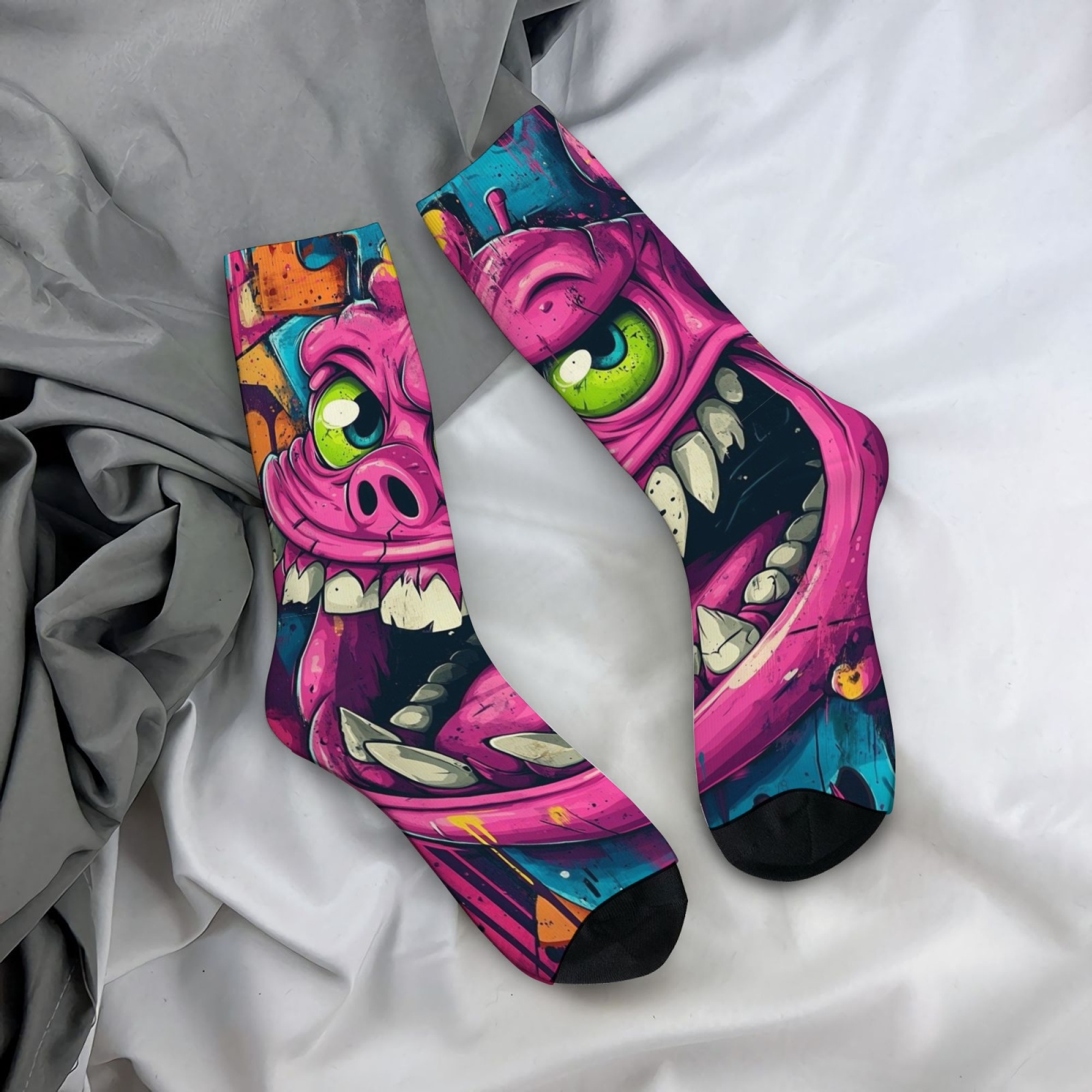 Street Graffiti Style Monster  - Quirky Street Fashion recension och pris