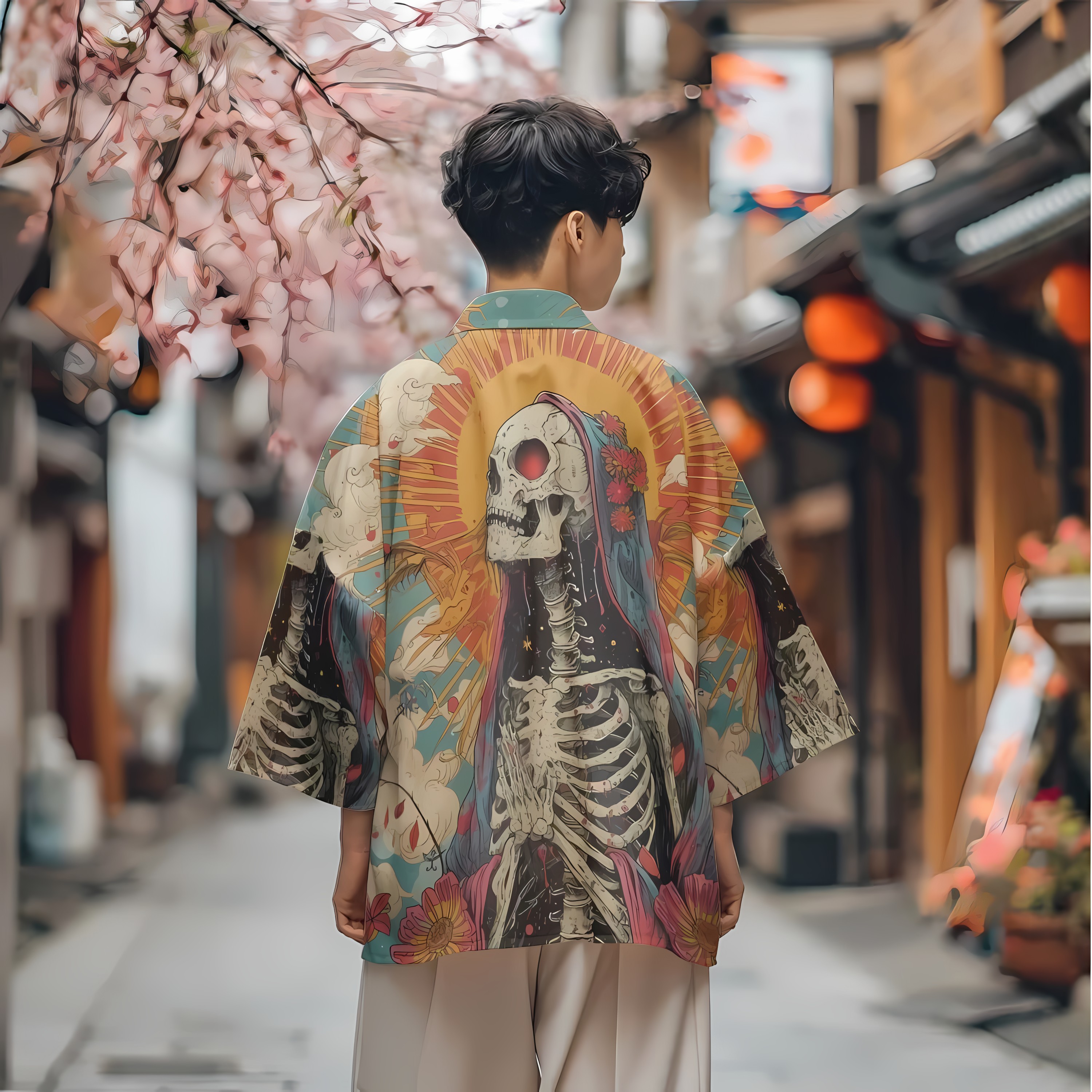 2026 Summer New Men's Kimono w - Street Fashion Kimono recension och pris