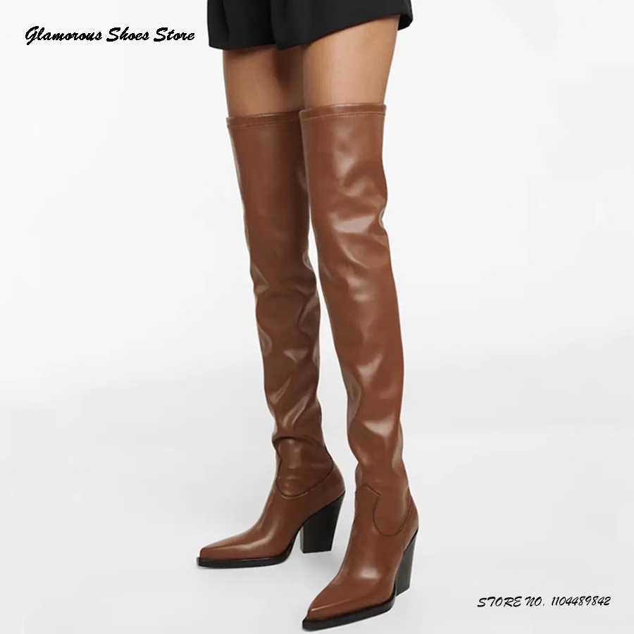 Fashion Stretch Over-the-knee  - Street Fashion Trends recension och pris
