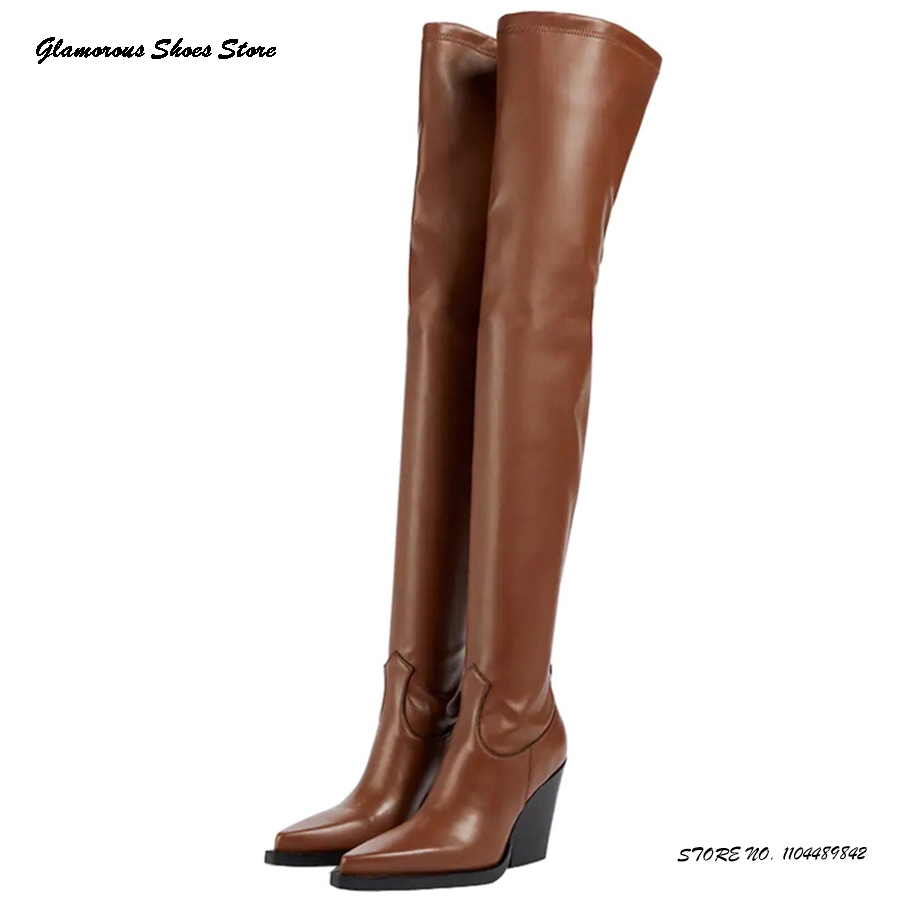 Fashion Stretch Over-the-knee  - Street Fashion Trends recension och pris