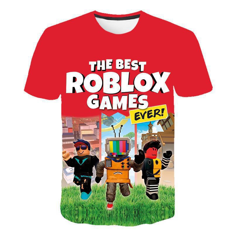 Roblox Game Kids T-Shirt Cospl - Street Fashion Game recension och pris