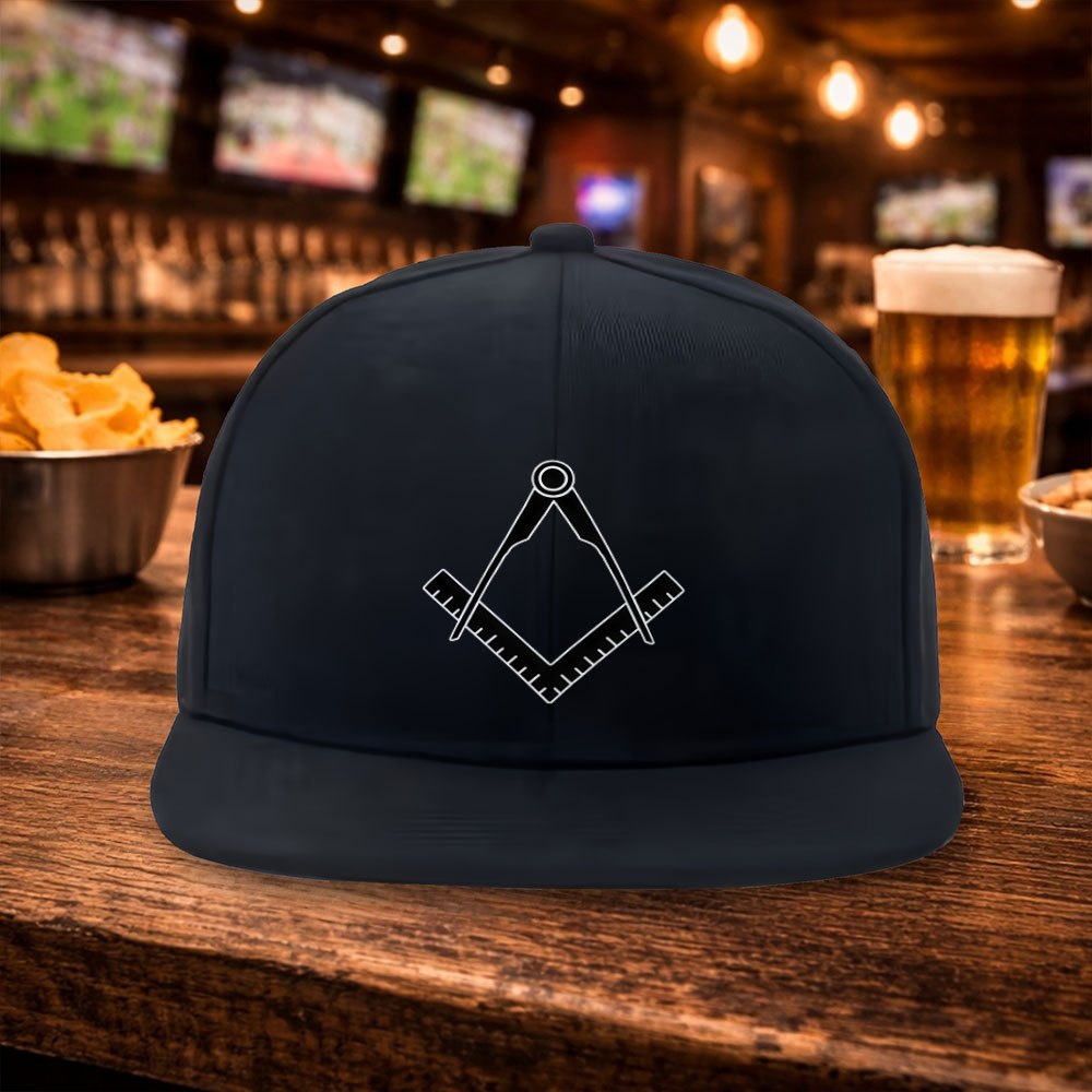 2026 Masonic Logo Flat Brim Hi - Street Fashion Couple recension och pris