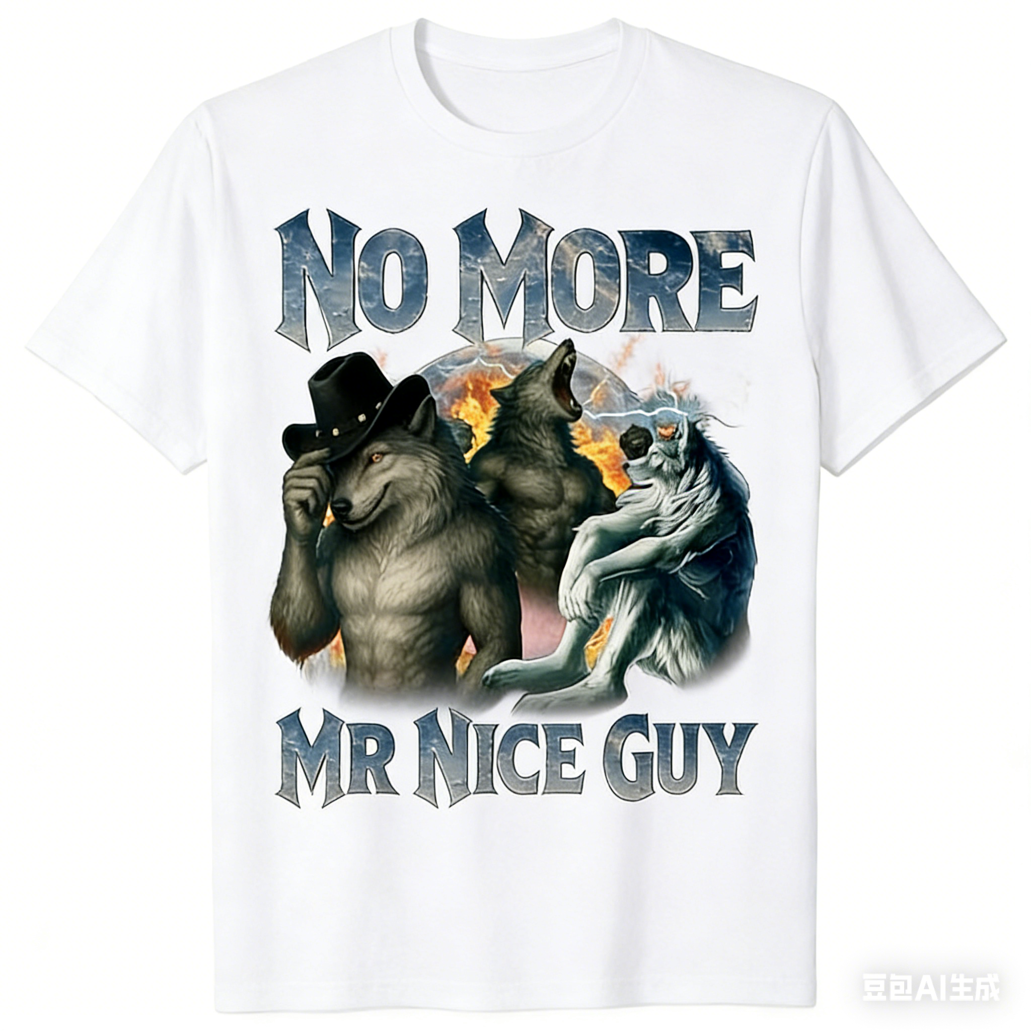 No More Mr Nice Guy Funny Alph - Street Fashion For Short Guys recension och pris