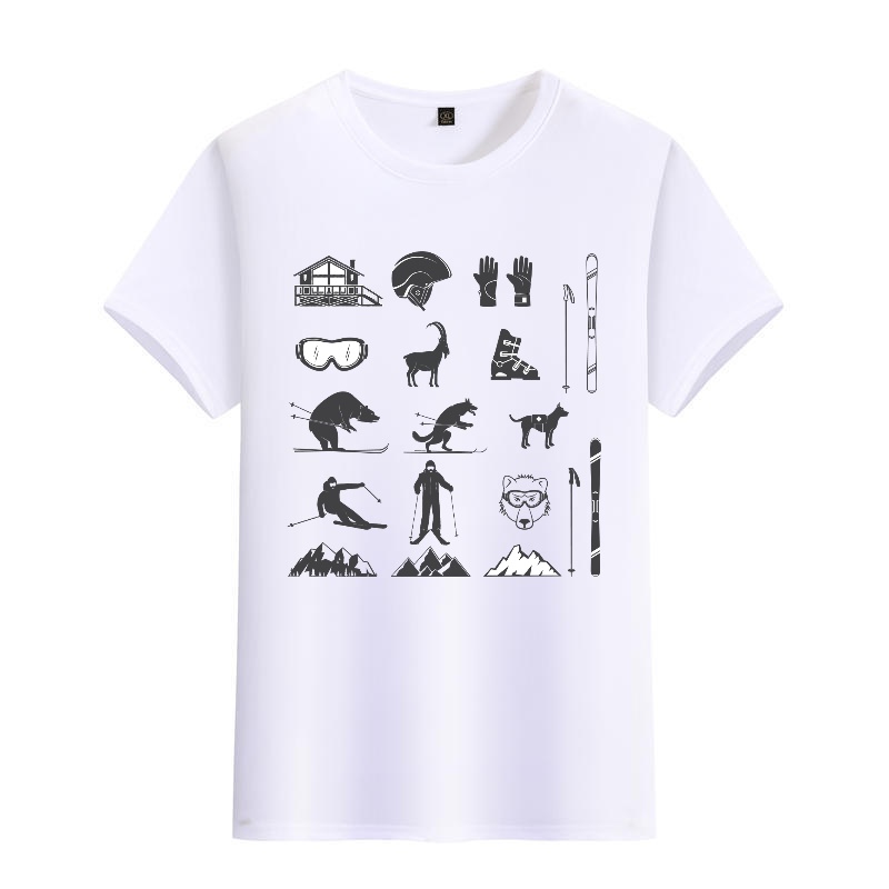Men's Black Round-Neck Short-S - Street Fashion Elements recension och pris