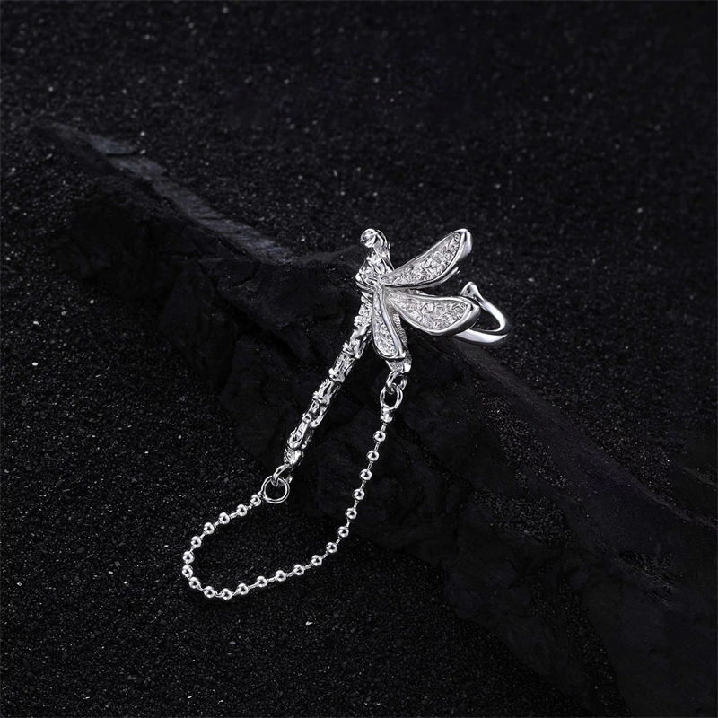 XIYANIKE Dragonfly Chain Tasse - Street Fashion Earrings recension och pris