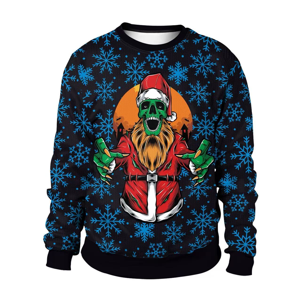 Farm Tractor Ugly Christmas Sw - Oversized Crewneck Fleece recension och pris