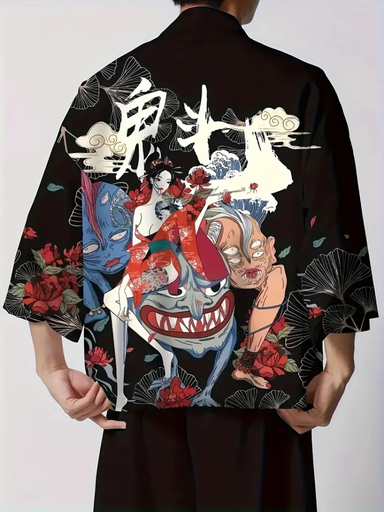 Men's Fashion Japanese Summer  - Street Fashion Kimono recension och pris
