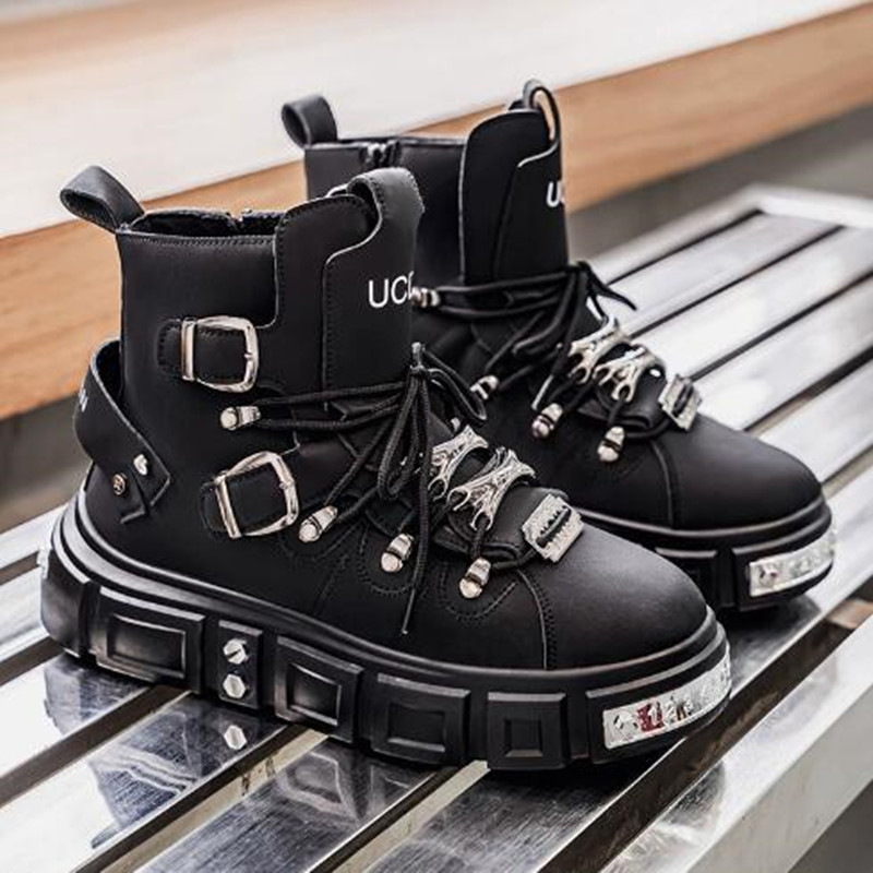 Fashion Rivet Black High top S - Street Fashion Luxury recension och pris