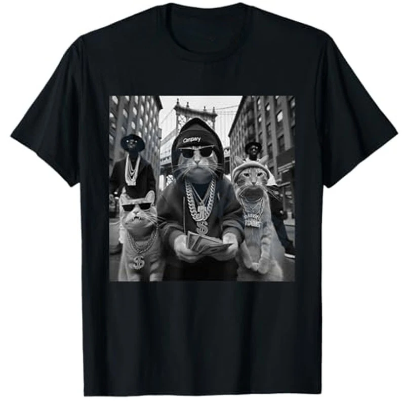 HOT SALE Funny Cat Street Core - Quirky Street Fashion recension och pris