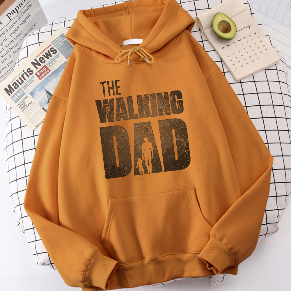 The Walking Dad Printing Men H - Oversized Crewneck Fleece recension och pris